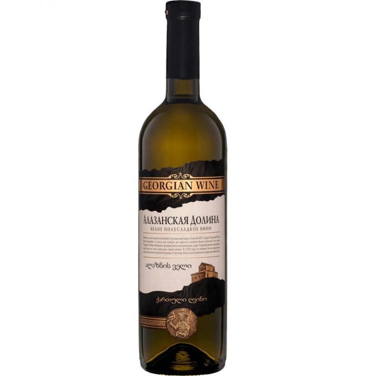 Алазанская долина белое п\сладкое (грузия)