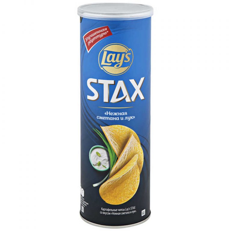 Чипсы Лейс STAX (140гр)